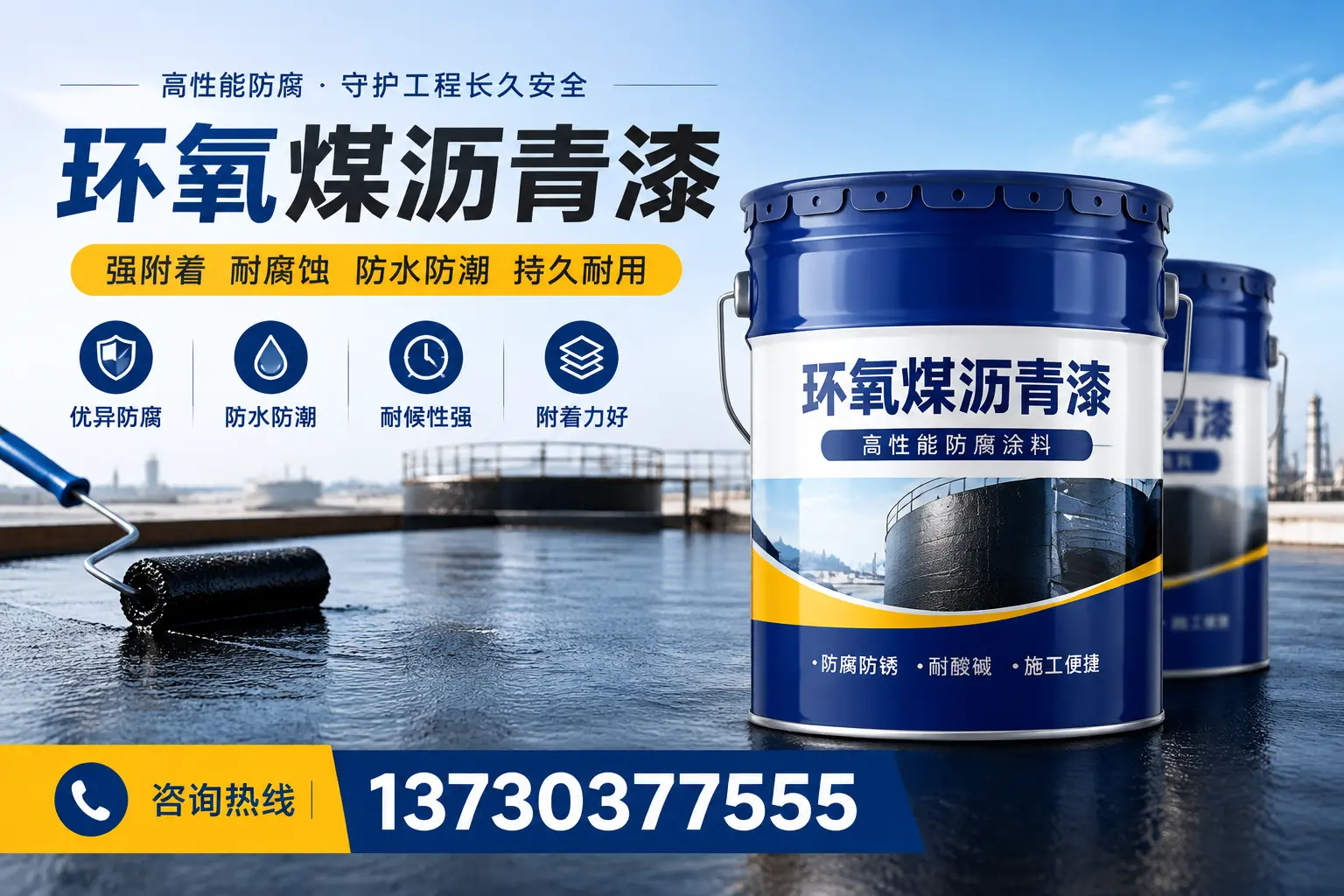 如何判断环氧煤沥青漆的质量?淄博消费者指南