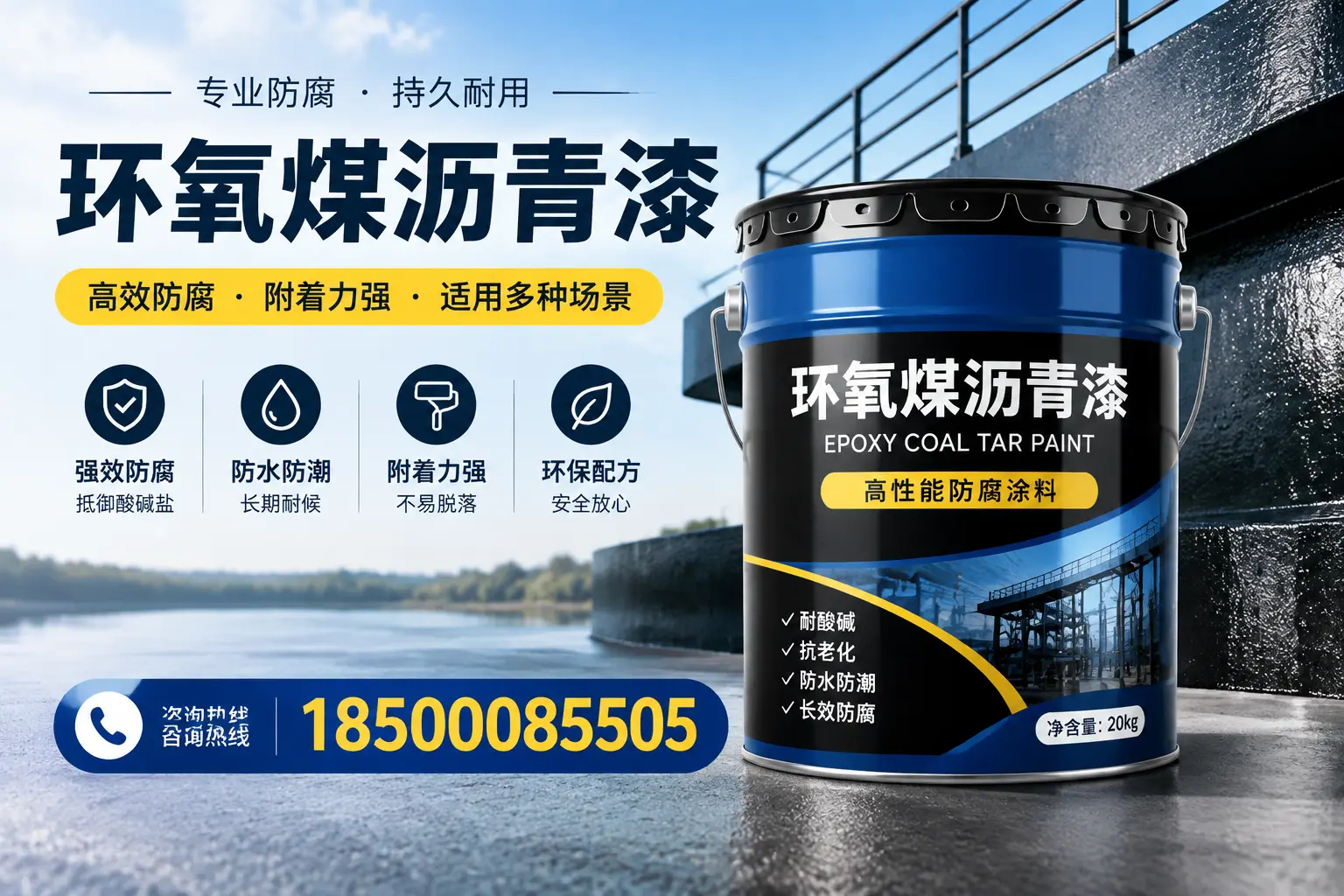 环氧煤沥青漆在不同气候条件下的表现分析,淄博适用性